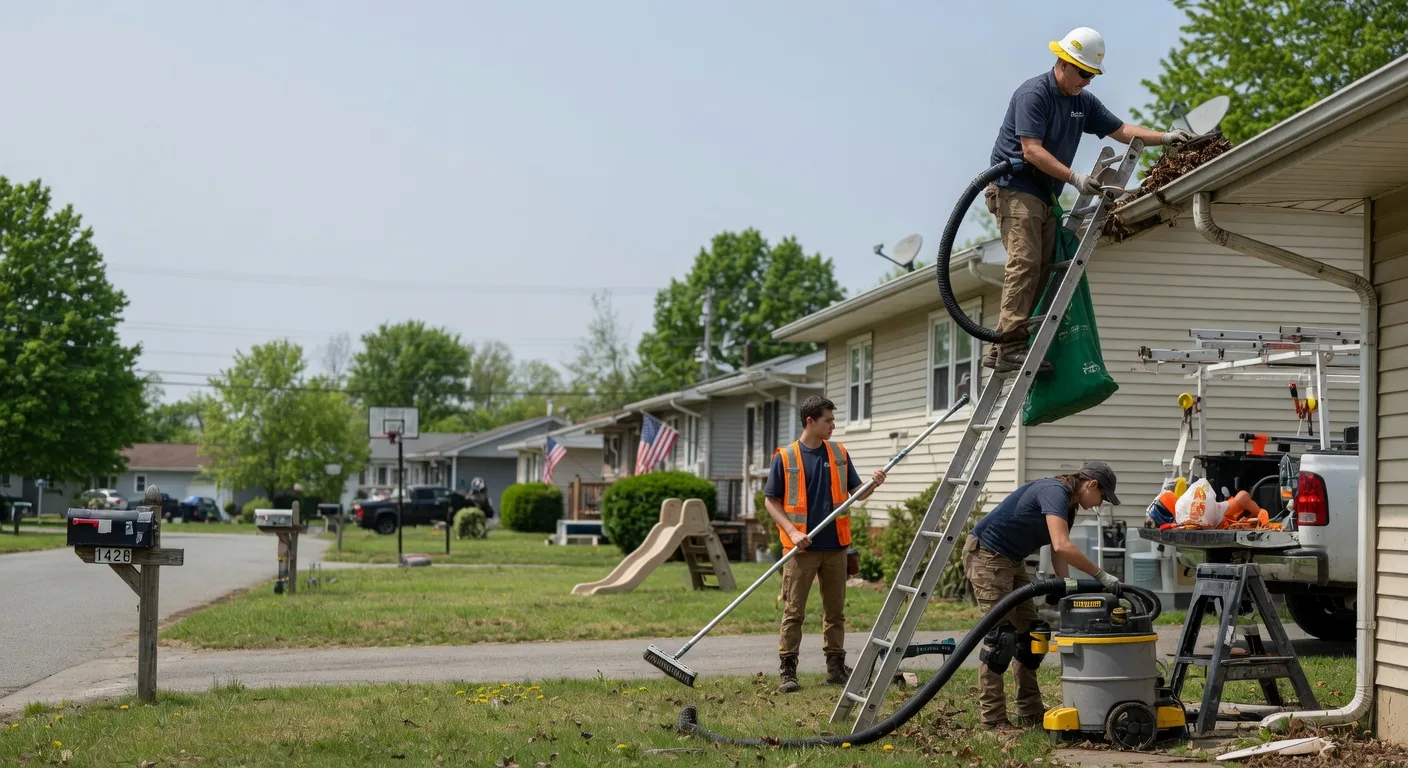Gutter Installation in Saint Francisville, IL near me